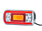 LED Takavalo SCANDI-130  Vas  220x100x50,5mm 12-24V sis. 1m kaapelilla 