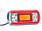 LED Takavalo SCANDI-130 Oik  220x100x50,5mm 12-24V sis. 1m kaapelilla 