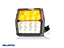 LED Blinkers- & Äärivalo , 99,7x92,7x30 keltainen/valkoinen , 1m kaapelilla CC=45mm