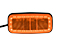 LED Sivuvalaisin Valeryd 125x60x24mm keltainen 12-36V, kaapeli