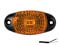 LED Sivuvalaisin Valeryd 72x34x18mm keltainen 12-30V Sis. kaapelilla
