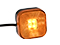 LED Sivuvalaisin Valeryd 62x62x27mm keltainen 12-30V Sis. kaapelilla